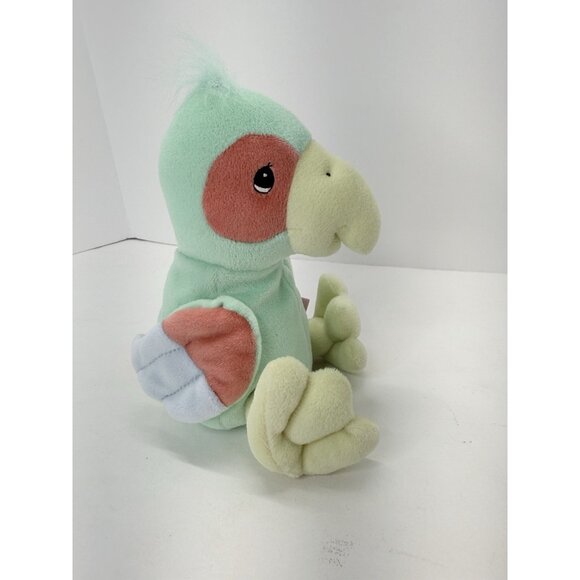 2 Enesco Precious Moments Tender Tails Plush Penguin And Parrot With Tags 6" - Picture 11 of 16